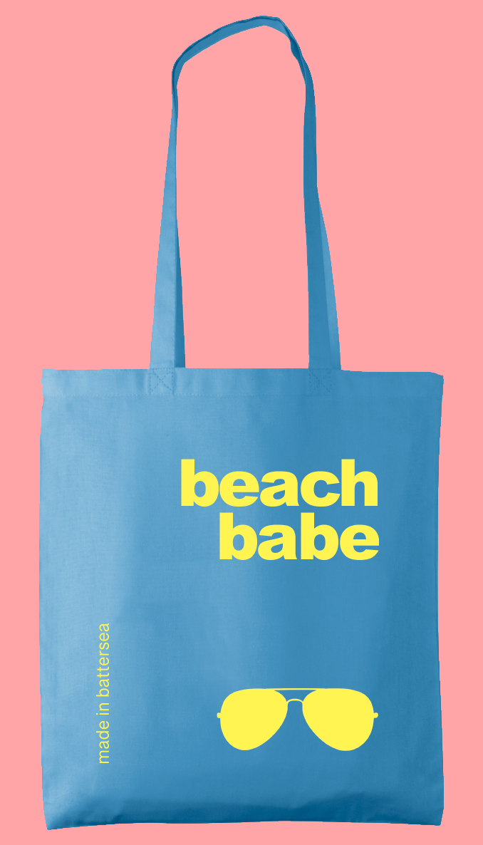 20. Beach Babe Tote Bag