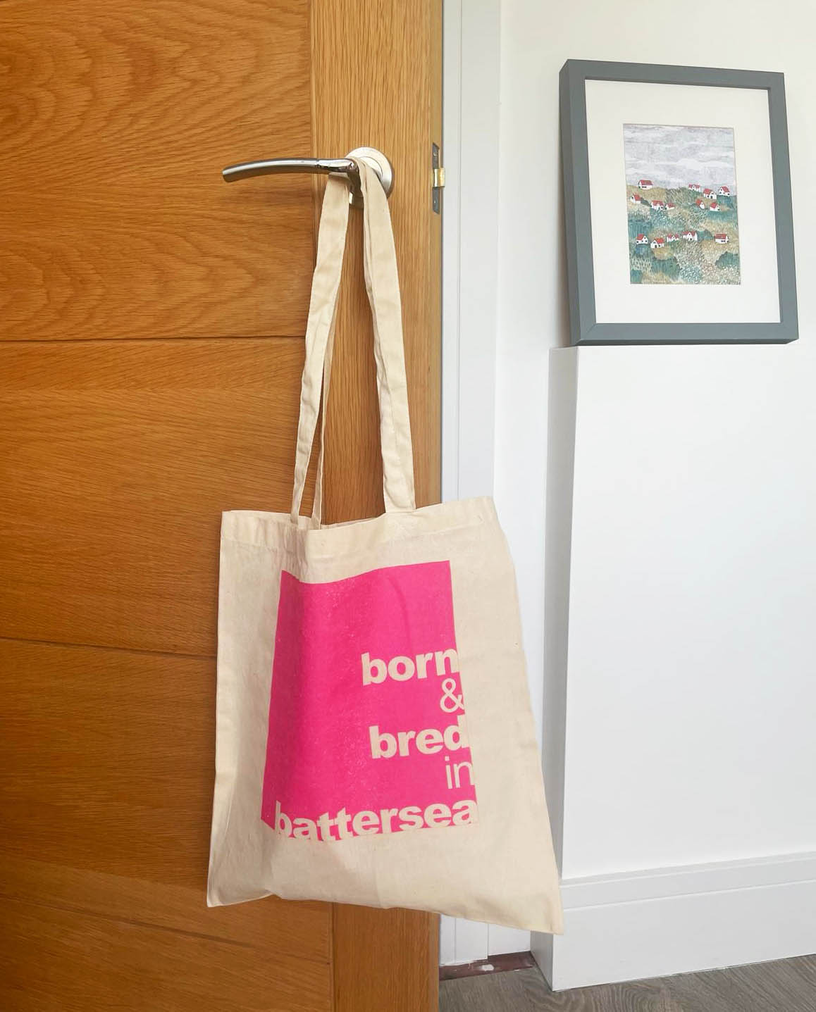 40. Born & Bred in Battersea Tote Bag