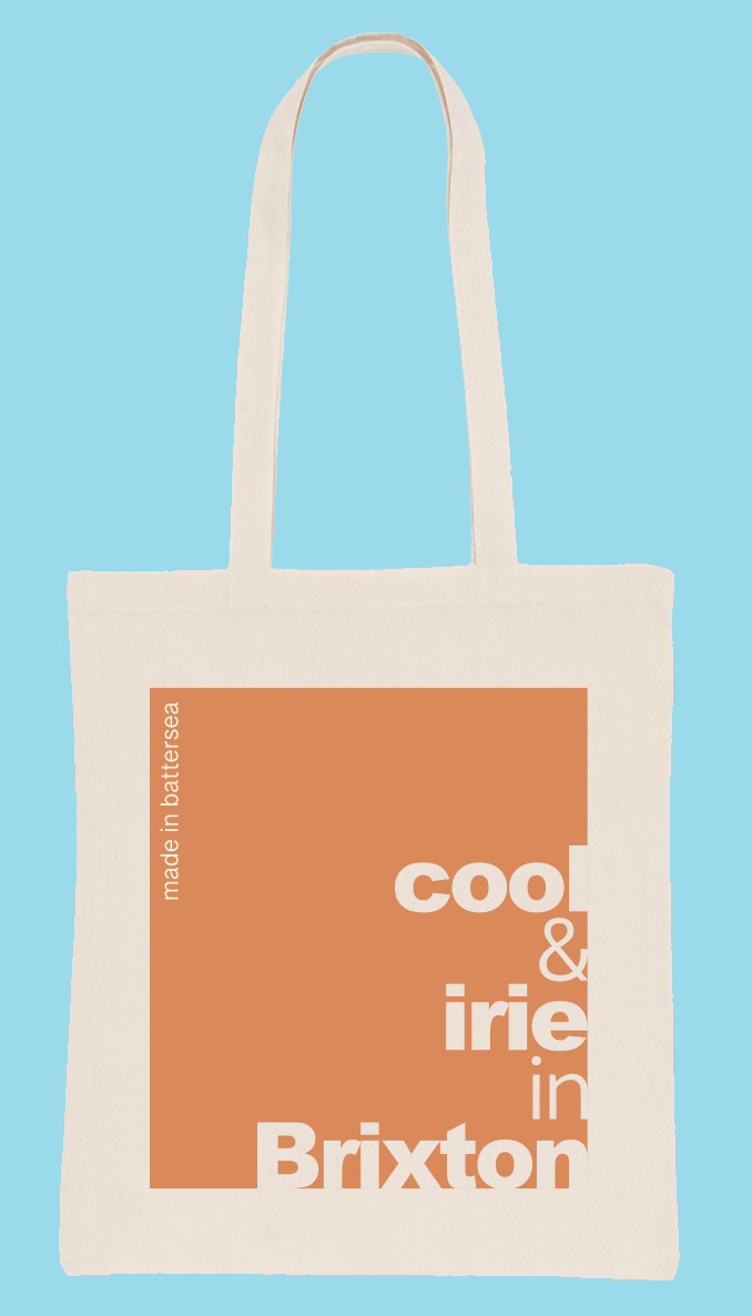 90. Cool in Brixton Tote Bag