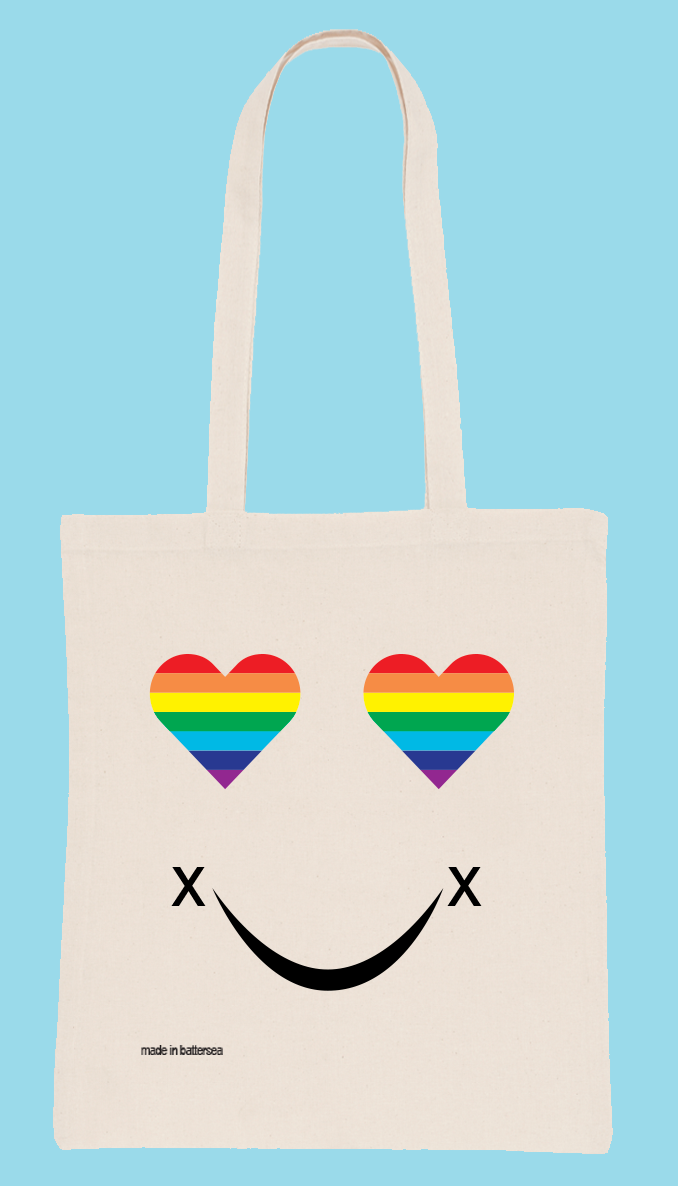 97. LGBTQ Smile Tote Bag