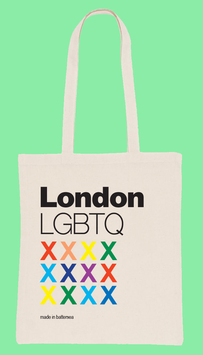 98. London LGBTQ Tote Bag