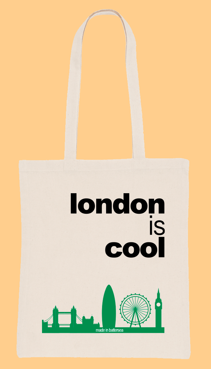 60. London is Cool Tote Bag