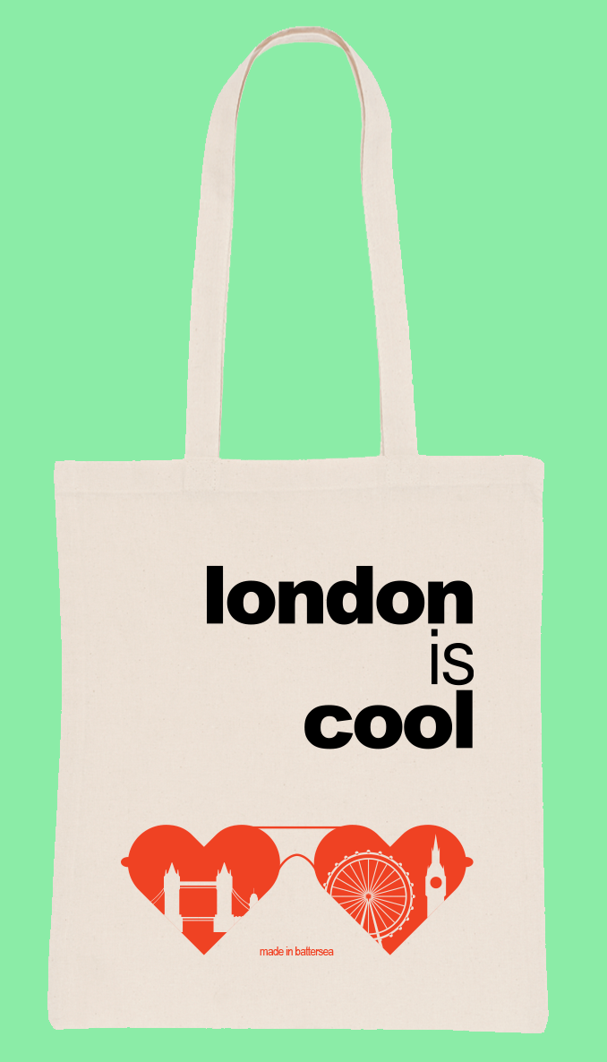 61. London is Cool Tote Bag